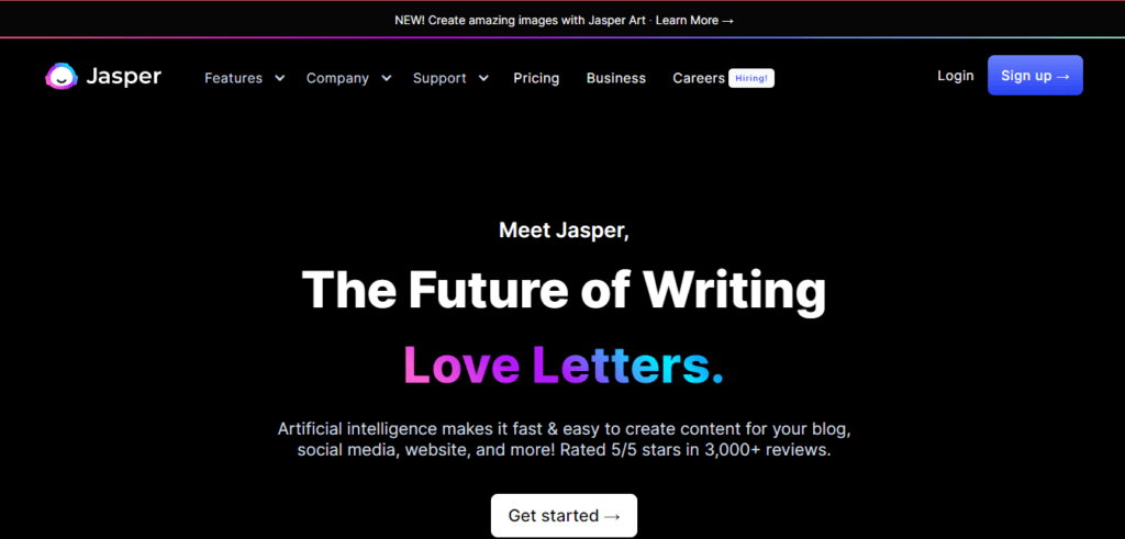 Jasper - best AI Writer tool review