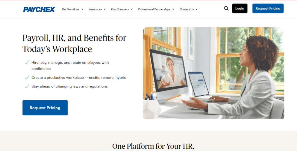 Paychex - Best HR Management Software for HR Managers