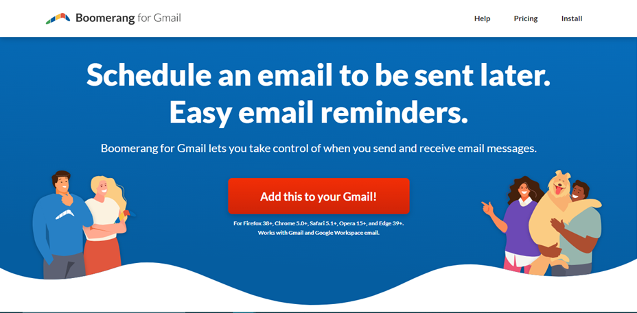 Boomerang - Top Email Scheduling Tools