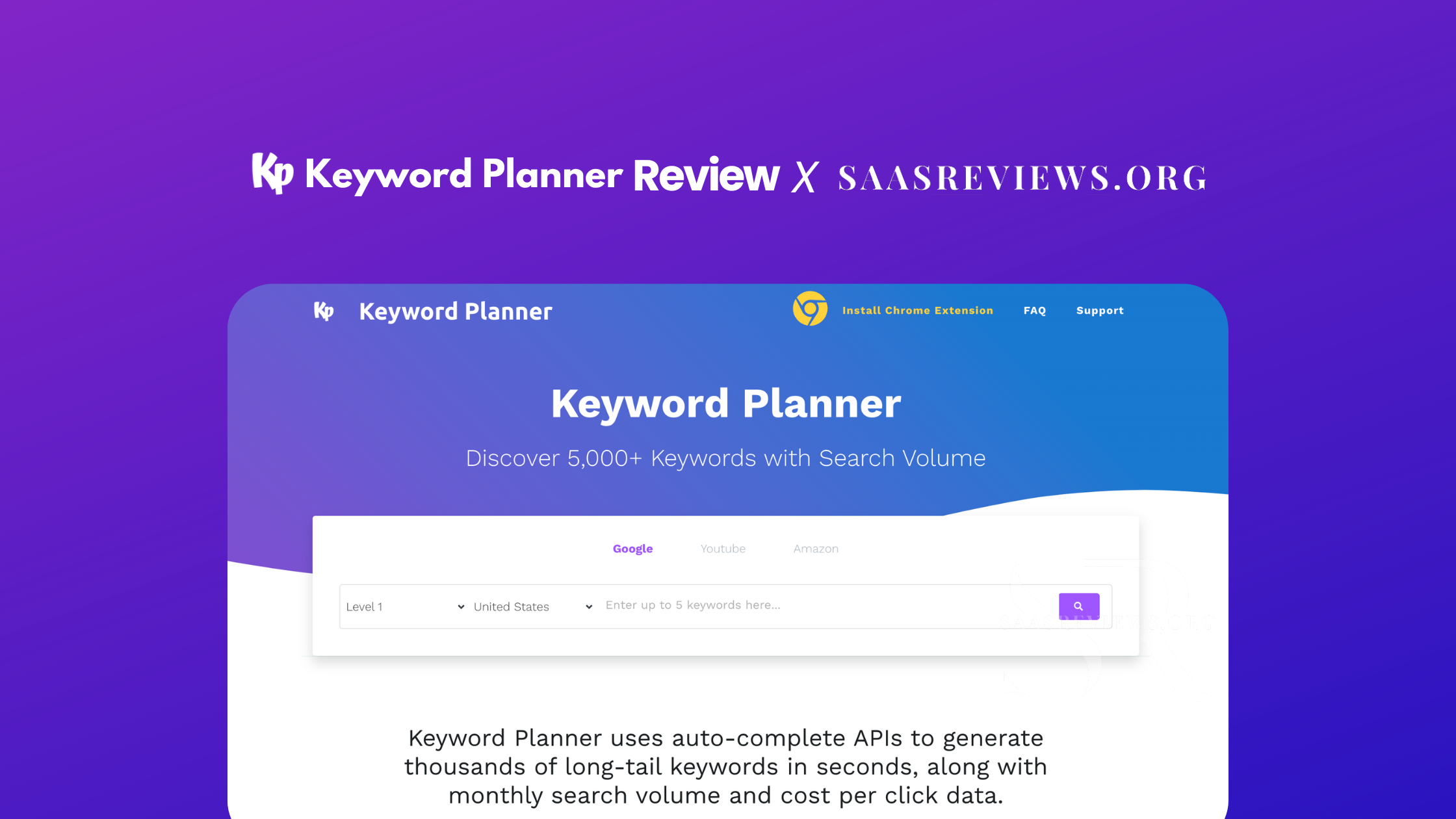 Keywordplanner.net review & google keywordplanner alternative